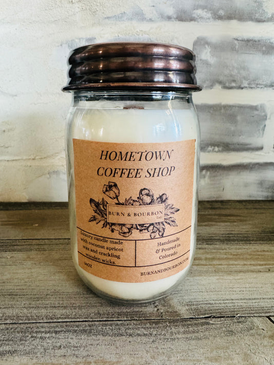Hometown Coffee Shop | 16 oz Candle