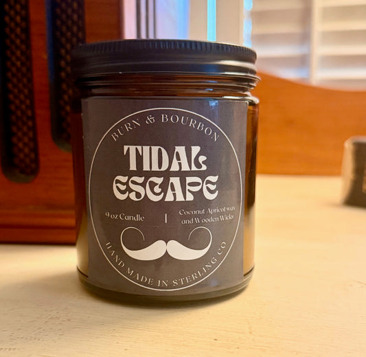 Tidal Escape | 9oz  Wooden Wick Candle